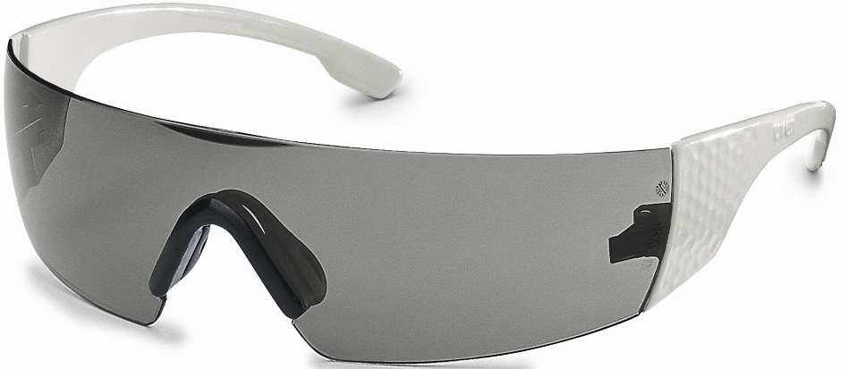 Other view of Safety Spectacles - Light Grey Frame - Grey 12% VLT Lens - THS - 9210-801 - racer SP - uvex