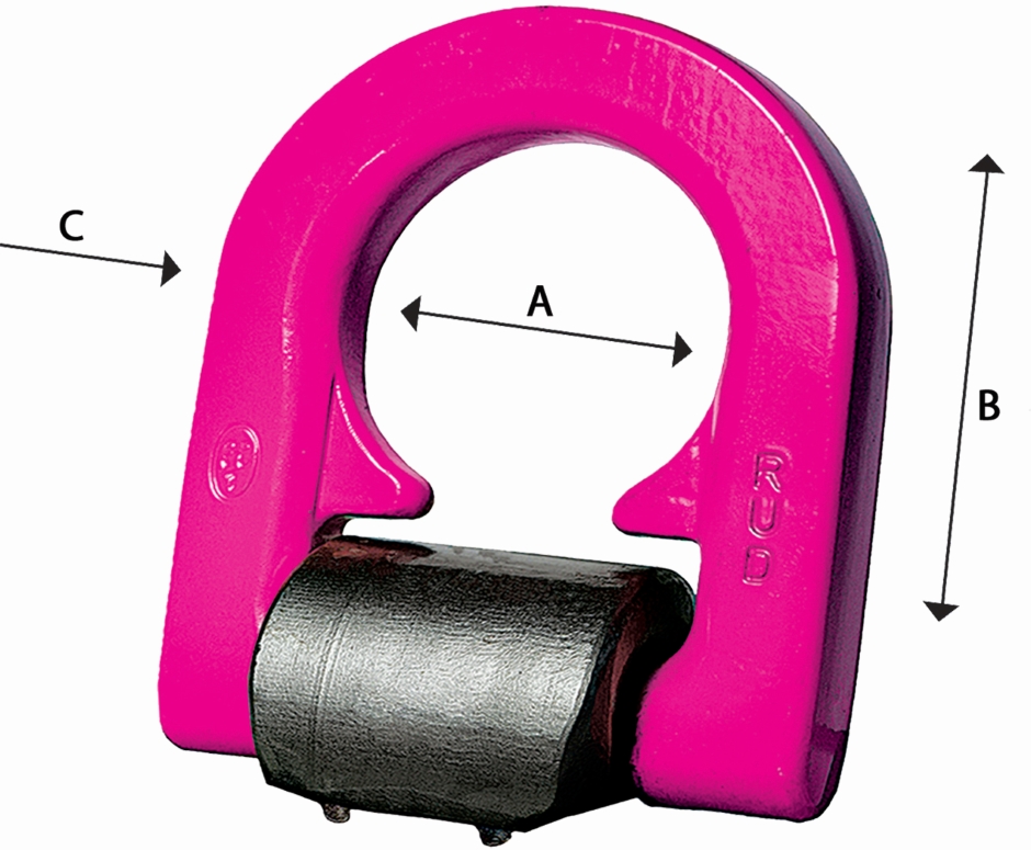 Other view of LOAD RING WELD-ON RUD VLBS-6.7 6.7T