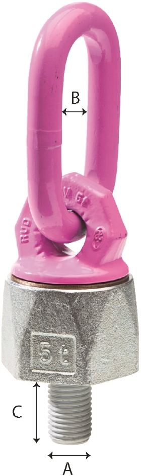 Other view of SWIVEL RING RUD VWBG-V-3.5M24 3.5T