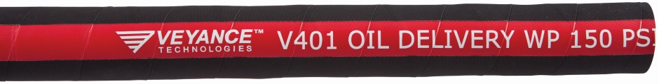 Other view of Continental Hose Fuel/Oil Delivery - Nitrile Synthetic Rubber - V401 - GYR - Black - 32mm - 20572392