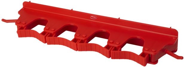 Other view of Wall Bracket - Polypropylene/TPE Rubber - Red - 395 x 80 x 60 mm - 1018 - Vikan