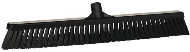 Other view of Floor Broom - Polyester/Stainless Steel Bristle - Black - 610 x 65 x 125 mm - 3199 - Vikan