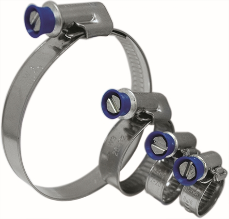 Other view of Worm Drive Hose Clamp - Collared - 9 mm Width - 12-20 mm - W2 430 Stainless Steel - Torro® - 01265005017 - Norma - 10/Pack