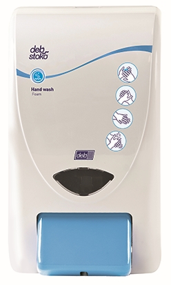 Other view of Cleanse Washroom Dispenser - White/Light Blue - 2 L - WRM2LDP - Deb Stoko