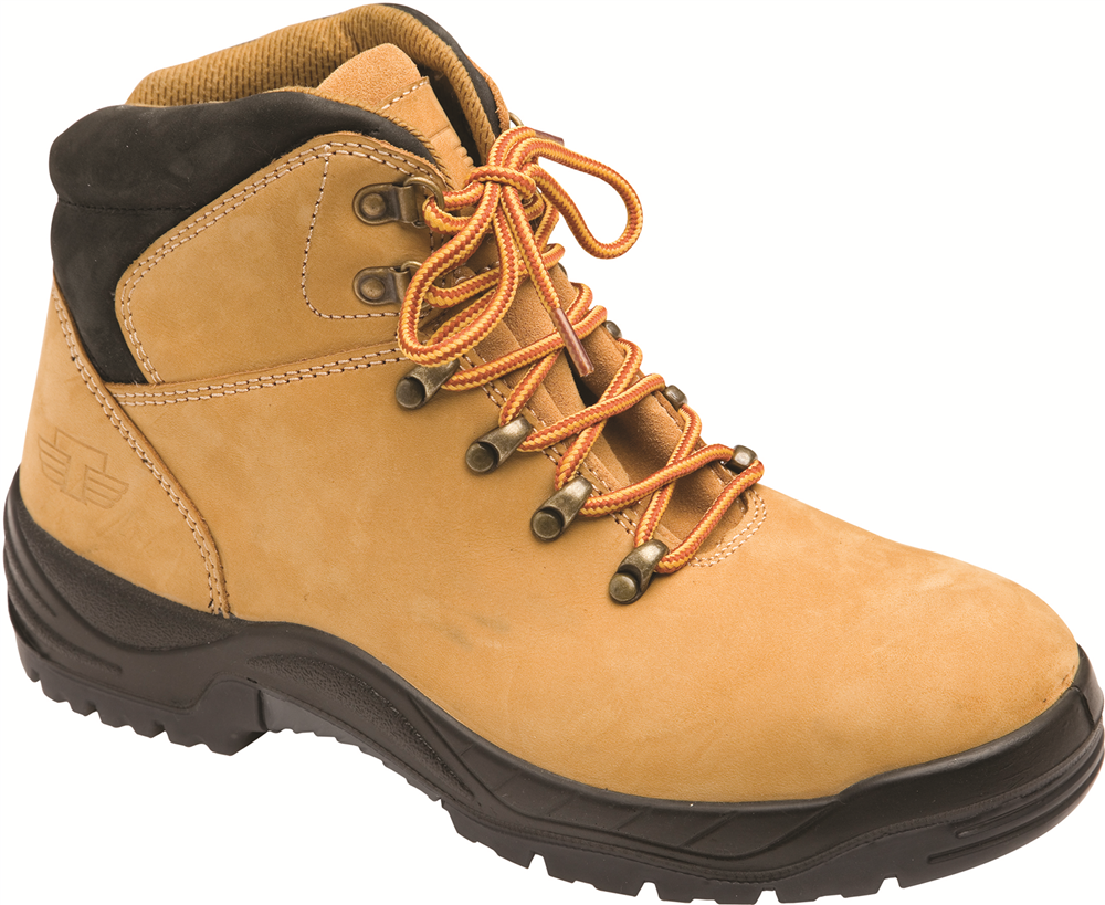 Other view of Safety Lace-Up Boots - Tredlite - Waitaki - Wheat