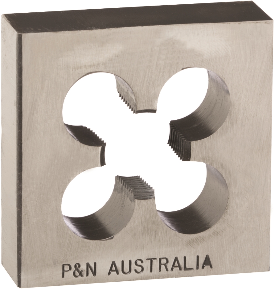 Other view of Warragul Die - Solid Square - Carbon Steel - 1/8-28 Rc (BSPT) - PM600 - P&N