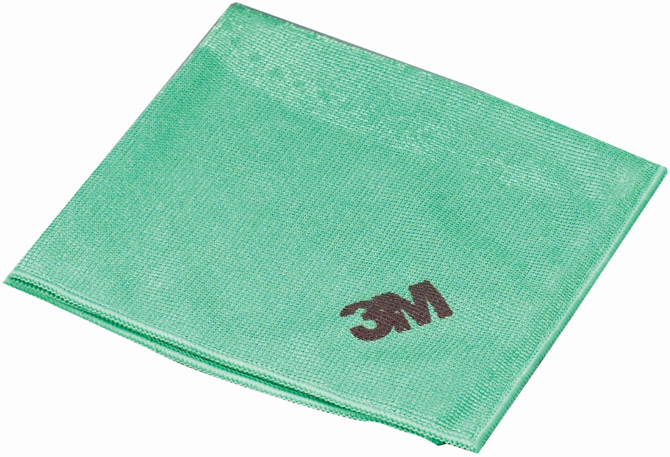 Other view of High Performance Economy Cleaning Cloth - Microfiber - Green - 36 x 36 cm - 10/Pack - AN010583514 - Scotch-Brite™ - 3M