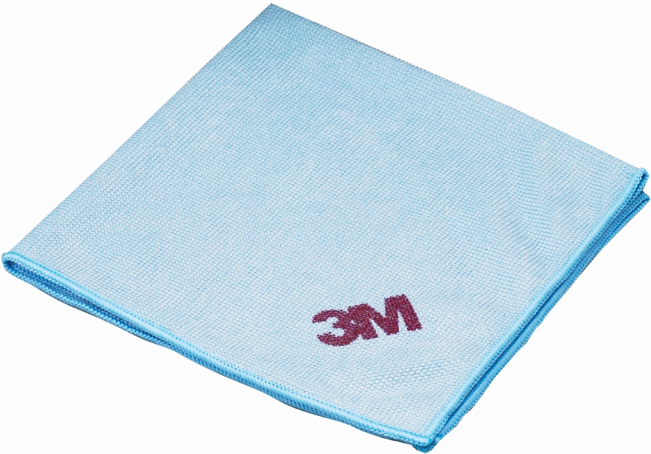 Other view of High Performance Economy Cleaning Cloth - Microfiber - Light Blue - 36 x 36 cm - 10/Pack - AN010583530 - Scotch-Brite™ - 3M