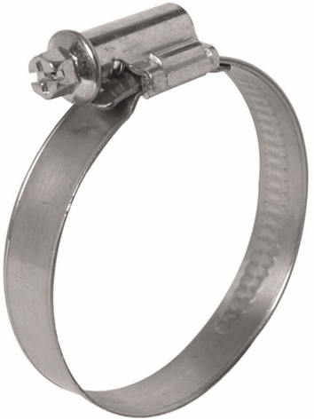 Other view of Norma Hose Clamp - Worm Drive/W1 - Zinc Plated Steel - Aluminium - 40-60/12W1P - 12mm Width - 40-60mm - Pack of 10 - 01365000050