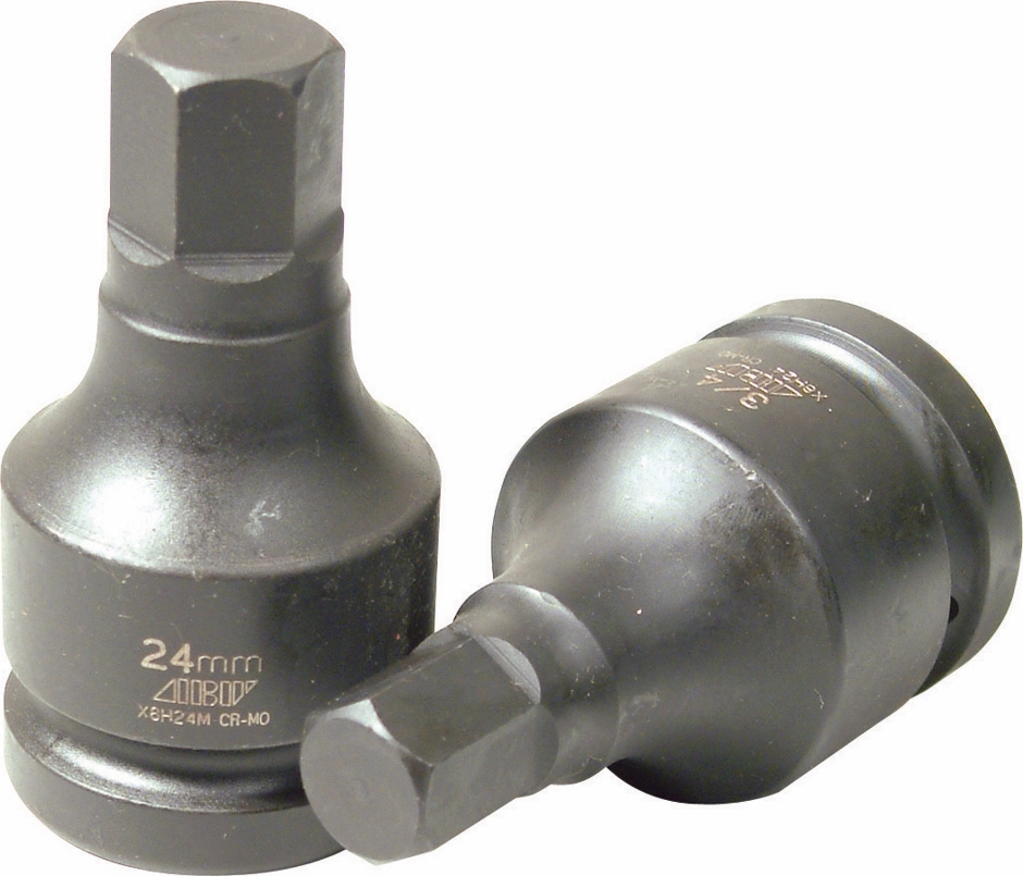 Other view of 1" Square Drive In-Hex Impact Socket - Hex - Metric - 22 mm - X8H22M - JBS