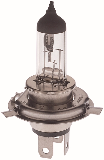 Other view of Quartz H4 Halogen Globe - 12 V - 60/55 W - P43t Base - Hella