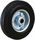 Other view of General Purpose Wheel - 150 kg - Rubber/Steel - Black - 3/4" Roller Bearing - 200 mm - Easyroll - EHI