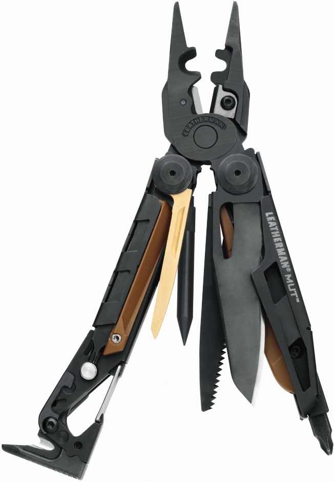 Other view of Multi-Function Tool - 15 Function - 7.6 cm Blade - Stainless Steel - Molle Brown - YL850032N - MUT® EOD - Leatherman