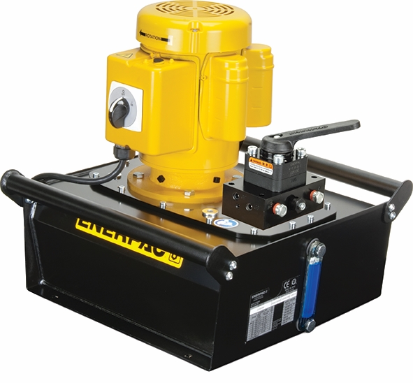 Other view of Hydraulic Pump - Electric - Power-Operated - 10000 psi - 1 to 10 gal - 115 V - 5.60 kW - ZE3310ME - ZE3-Series - Enerpac