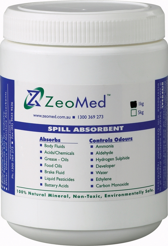 Other view of Spill Absorbent Powder - Body Fluid and Biohazard - 1kg Shaker - ZEO-Z00501 - ZeoMED