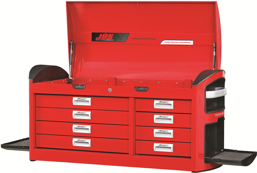 Other view of 8 Drawer Tool Chest - Superwide - Red - SWC8-JBSM-CD - JBS