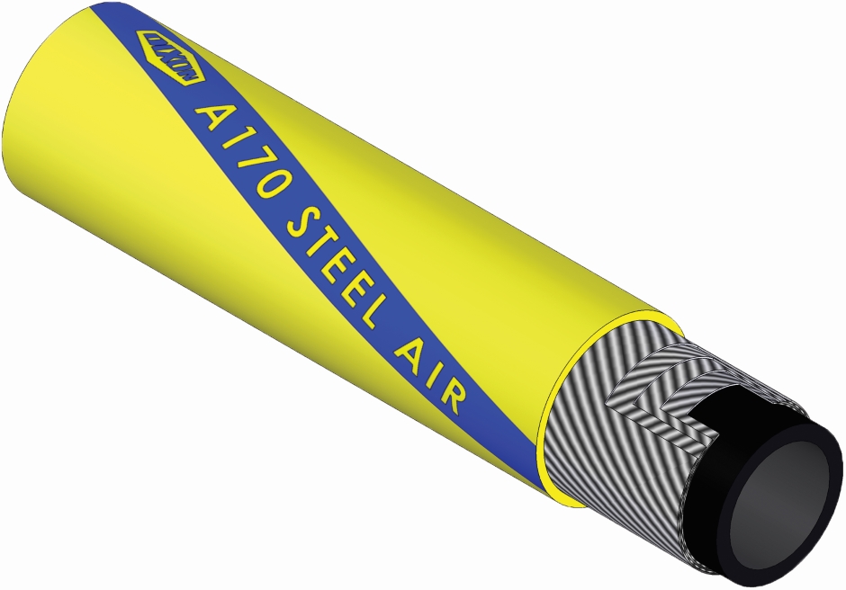 Other view of Dixon Hose RBR - Air - Yellow HD - 50mm - 500Psi - A17005020