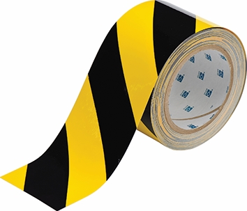 Other view of Floor Marking Tape - Polyester - Yellow/Black - 30 m x 51 mm - ToughStripe® - Brady