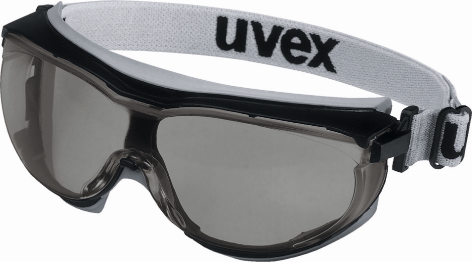 Other view of Safety Goggles - Black/Grey Frame - Grey Polycarbonate Lens - THS Superior A/F Coating - 9307-391 - carbonvision - uvex