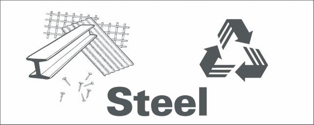 Other view of Safety Sign - Recycling - Steel - Self-Adhesive Sticker - 300 x 125 mm - Prosafe