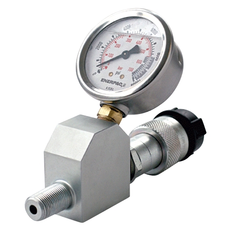 Other view of Hydraulic Force Gauge For RCH-202/302/603 Cylinders - 1/4" NPTF - GF813B - GF Series - Enerpac