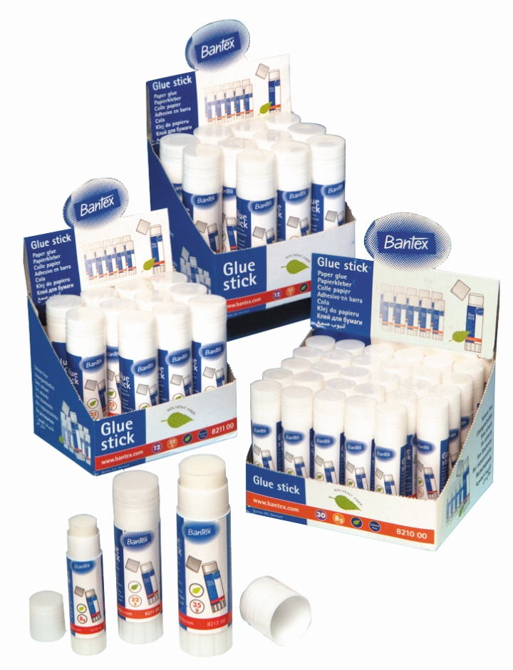 Other view of Glue Stick - White - 22 g - 8211-00 - Bantex - (12/Pack)