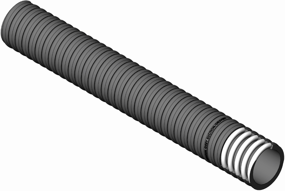 Other view of Dixon Hose - PVC - Suction Heavy Duty - Grey - 100mm - AUS100G020