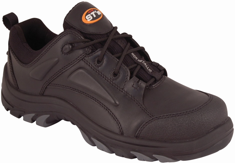 Other view of Oliver - Safety Shoes - Sports - Lace Up - Full Grain Leather - Antistatic - 44-500 - Black - 11 - 9320922558887