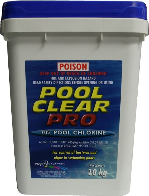 Other view of CHLORINE DRY GRANULAR SWIM POOL R70 10KG