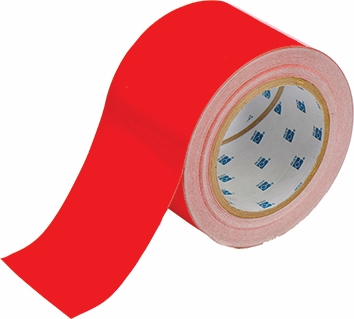 Other view of Floor Marking Tape - Polyester - Red - 30 m x 51 mm - ToughStripe® - Brady