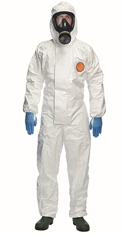 Other view of Dupont Tychem 4000S Coverall - White - 3XL