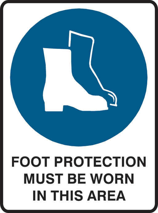 Other view of SIGN SAFETY FOOTWEAR MBW 600X450M 832435